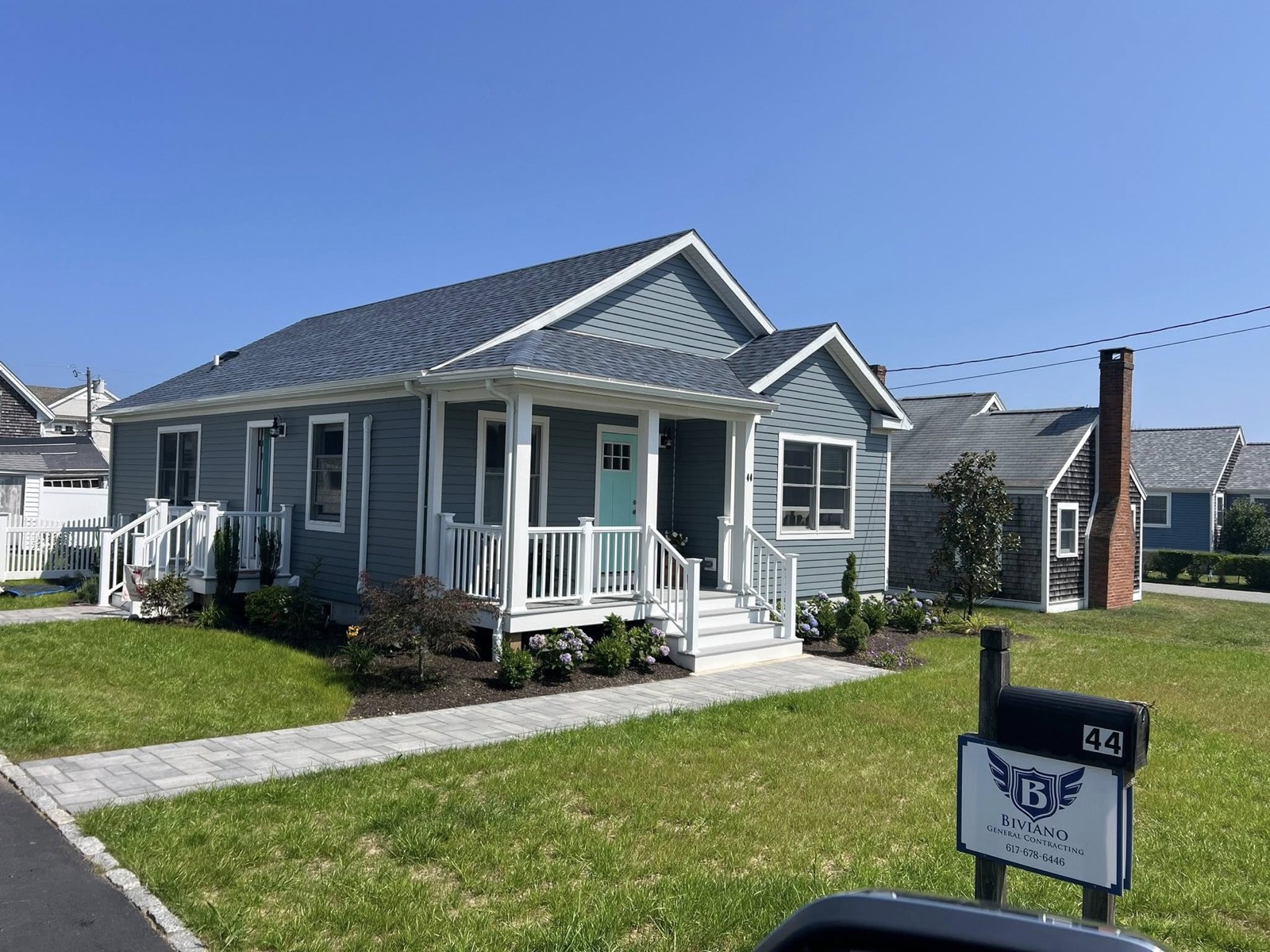 Custom modular home built by Biviano Modular Builders in Plymouth County, MA